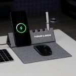 Evopad Charge I 15W Wireless Charger +  Mouse Pad + Phone & Pen Holder - Image 5