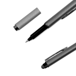 Orion I Sleek Graphite Aluminum Pen with Built-in Stylus - Image 2