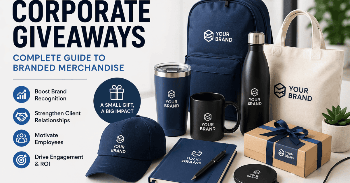 Corporate Giveaways Complete Guide to Branded Merchandise