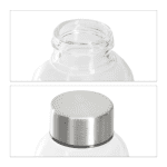 Crysto | Premium Glass Bottle with Carry Sleeve - Image 2