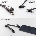 inCharge® XL | 30cm 1ft -100W, 6in1 Travel Cable - Image 2