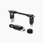 inCharge® X | 100W, 6in1 Keyring Cable