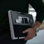Clipboard I Belt for laptop + Foldable Stand & Organizser
