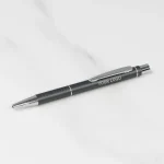 Biro | Sleek Design Recycled Aluminum Click-action Ballpen - Image 2