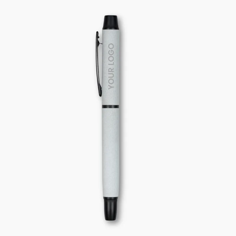 Blanca Froast Coated Premium Aluminum Capped Ballpen Main Blanca | Frost Coated Premium Aluminum Capped Ballpen - Image 1