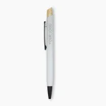 Glacia | Frost Coated Recycled Aluminum Bamboo Ballpen