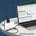 Hub I 7in1 USB-C Aluminium Alloy Fast Charging, HDMI, Card Reader & USB Hub - Image 6