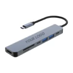 Hub I 7in1 USB-C Aluminium Alloy Fast Charging, HDMI, Card Reader & USB Hub - Image 8