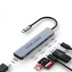 Hub I 7in1 USB-C Aluminium Alloy Fast Charging, HDMI, Card Reader & USB Hub - Image 2